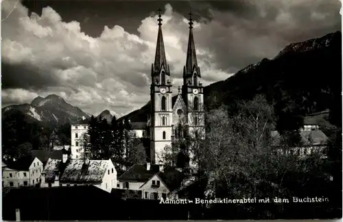 Admont/Steiermark - Admont, Benedektinerabtei mit dem Buchstein -314596