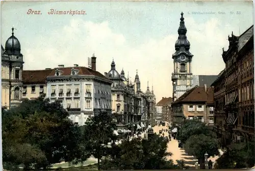 Graz/Steiermark - Graz, Bismarckplatz -314678