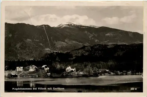 Villach/Kärnten - Villach, Magdalenensee, mit Gerlitzen -314190