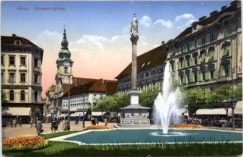 Graz/Steiermark - Graz, Bismarckplatz -314646