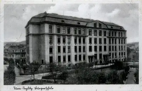 Teplitz Bürgerschule - Feldpost -234384