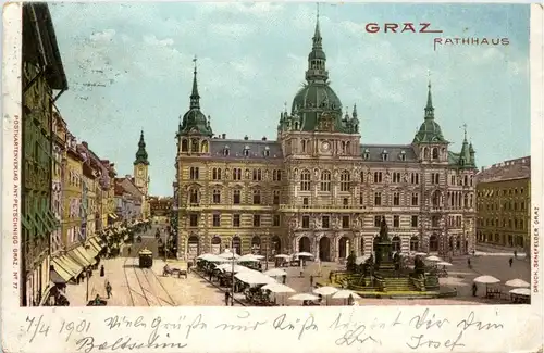 Graz/Steiermark - Graz, Rathaus -314826