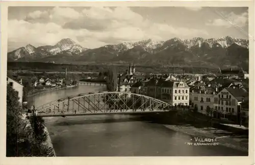 Villach/Kärnten - Villach, mit Karawanken -314416