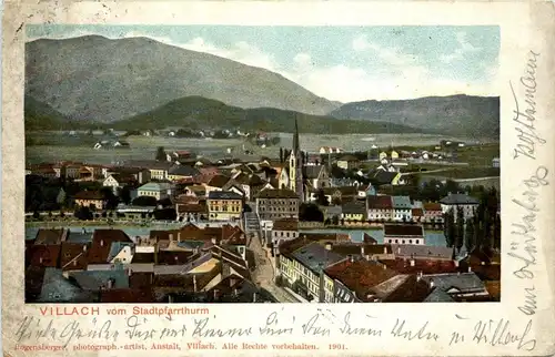 Villach/Kärnten - Villach, vom Stadtpfarrturm -314380
