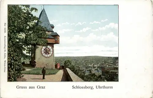Graz/Steiermark - Graz, Schlossberg, Uhrturm -314952
