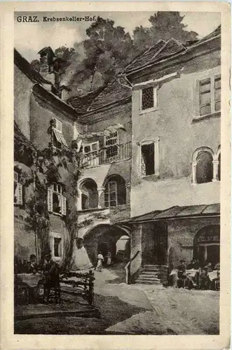 Graz/Steiermark - Graz, Krebsenkeller-Hof -314838