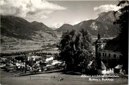 Admont/Steiermark - Admont, mit Schloss Röthelstein, Buchau u. Buchstein -314526