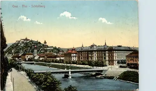 Graz/Steiermark - Graz, Mur-Schlossberg -314968