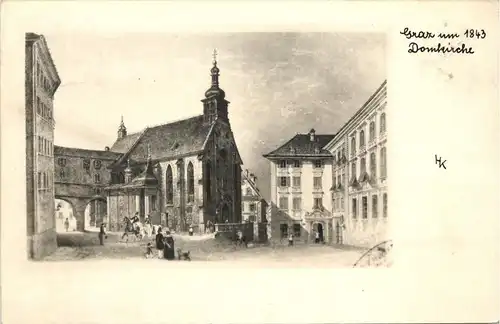 Graz/Steiermark - Graz, Domkirche 1843 -314920