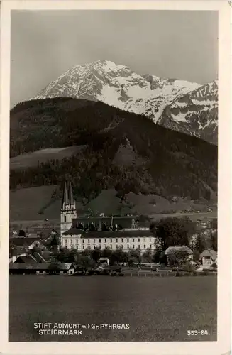 Admont/Steiermark - Admont, Stift mit Gr. Pyhrgas -314540