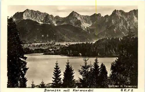 Barmsee mit Karwendel -234676