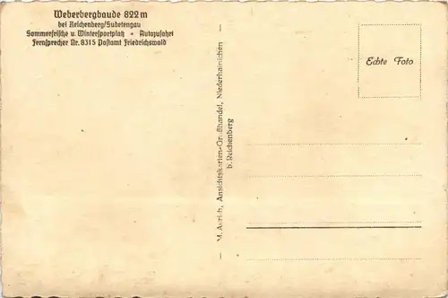 Weberbergbaude bei Reichenberg -233802