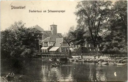 Düsseldorf - fischerhaus am Schwanenspiegel -259096