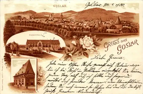 Gruss aus Goslar - Litho -259256