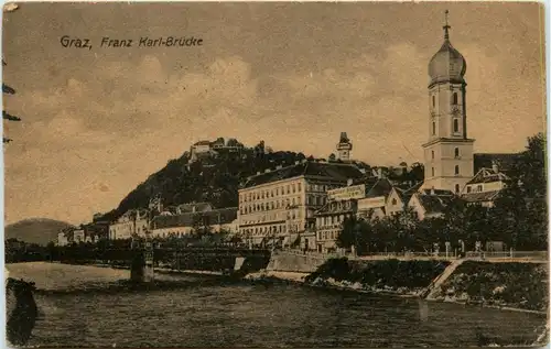 Graz/Steiermark - Graz, Franz Karl-Brücke -313492