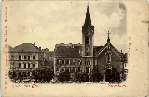 Graz/Steiermark - Graz, Marienkirche -315006