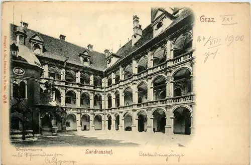 Graz/Steiermark - Graz, Landhaushof -314742