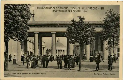 Dresden - Internationale Hygiene Ausstellung 1911 -259336