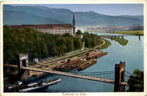 Tetschen Elbe -234336