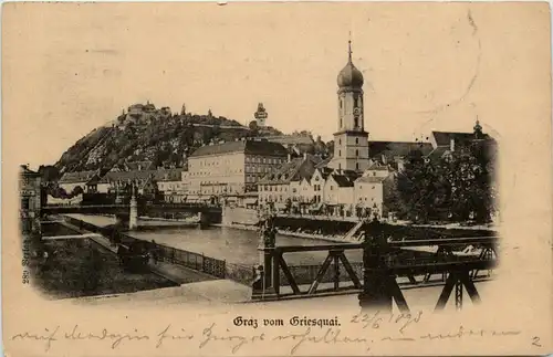 Graz/Steiermark - Graz, vom Griesquai -314890