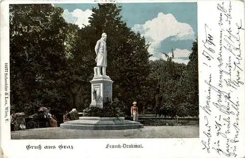 Graz/Steiermark - Graz, Franck-Denkmal -314930