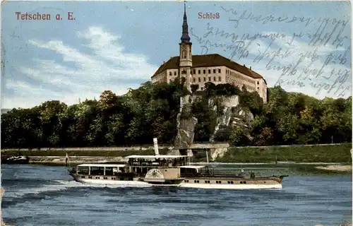 Tetschen Elbe -234344