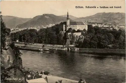 Tetschen mit Schloss -234094
