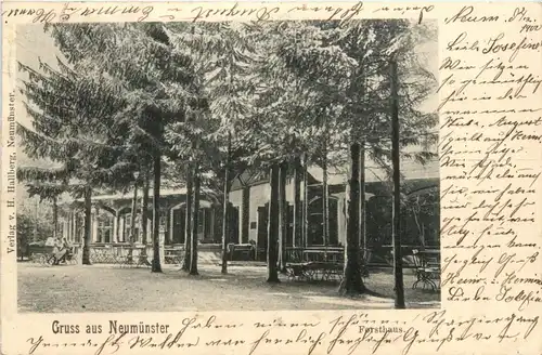 Gruss aus Neumünster - Forsthaus -235478