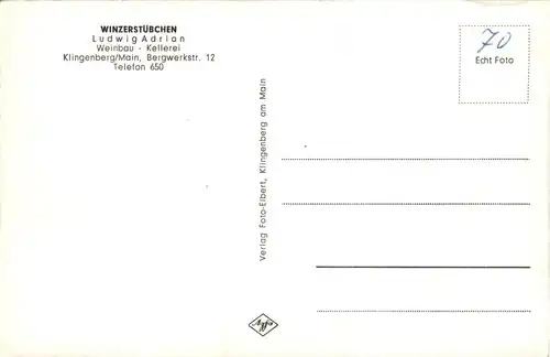 Klingenberg Main - Winzerstübchen -234640