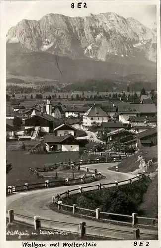 Wallgau mit Wetterstein -235534