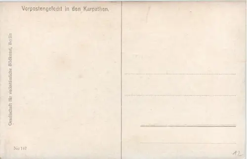 Vorpostengefecht in den Karpathen -260166