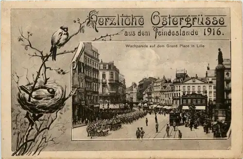 Lille - Herzliche Ostergrüsse - Feldpost -260372