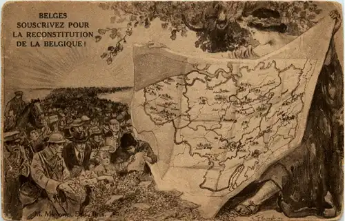 Belges - Souscrivez pour la Reconstitution de la Belgique -234824