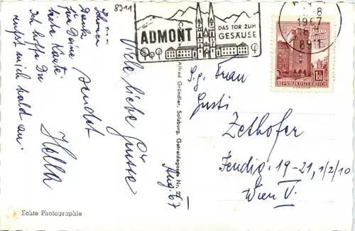 Admont/Steiermark - Admont, mit Gr. Buchstein -314616