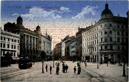 Brünn - Kaiser Franz Josef Platz -235324