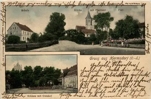 Gruss aus Hermsdorf bei Görlitz -235508