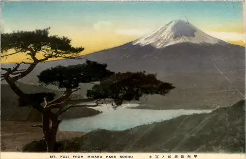 Mt. Fuji from Misaka -234812
