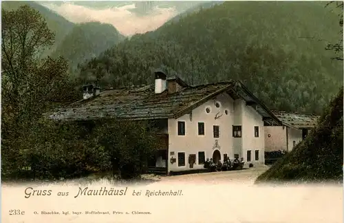 Gruss aus Mauthäusl bei Reichenhall -235662