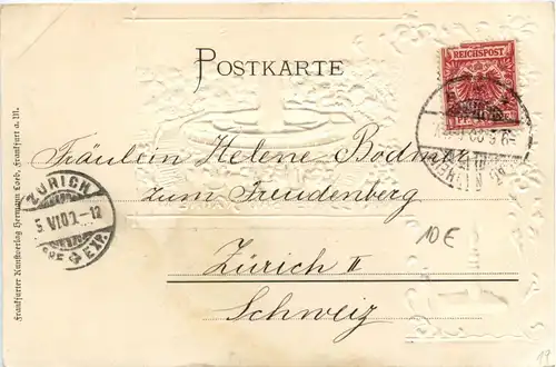 Gruss aus Bad Nauheim - Prägekarte -236318