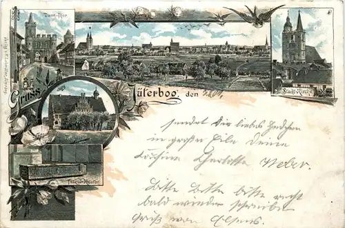 Gruss aus Jüterbog - Litho -235650