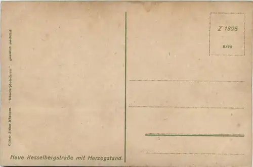 Neue Kesselbergstrasse mit Herzogstand -260978