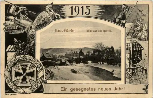 Hann. Münden - Gesegnetes Jahr 1915 -235984