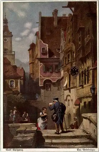 Künstlerkarte C. Spitzweg -261286