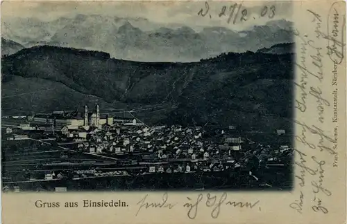 Gruss aus Einsiedeln -235760