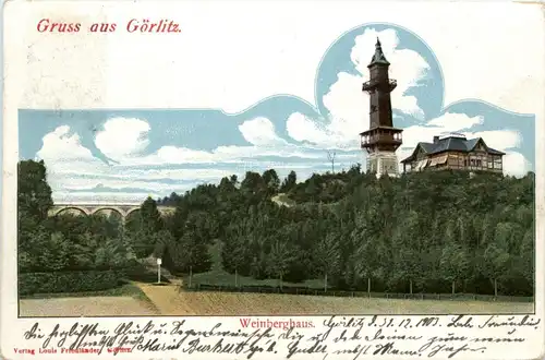 Gruss aus Görlitz - Weinberghaus -235506
