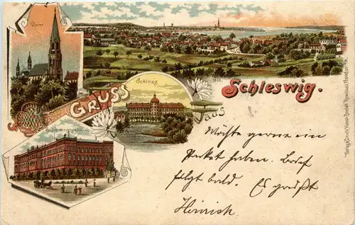 Gruss aus Schleswig - Litho -235806