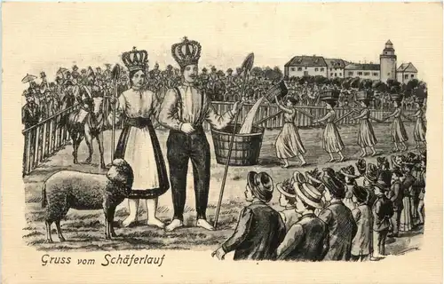 Gruss vom Schäferlauf -236018