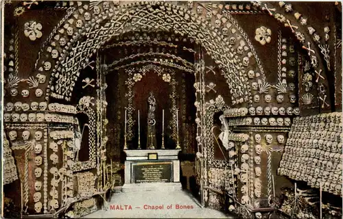 Malta - Chapel of Bones -261830