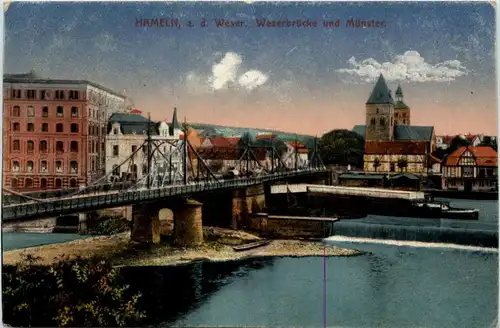 Hameln - Weserbrücke -236600