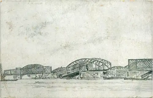 Riga - Die gesprengte Brücke -261850